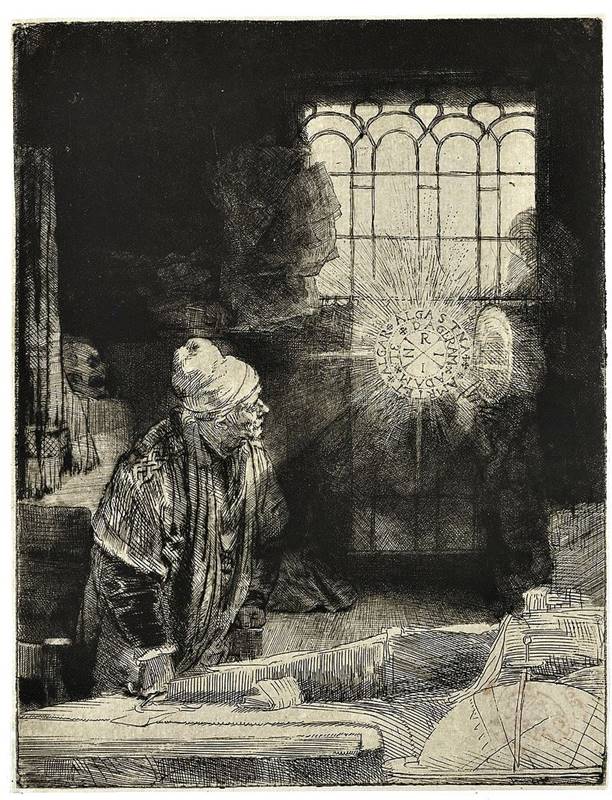 Rembrandt - Alchemist